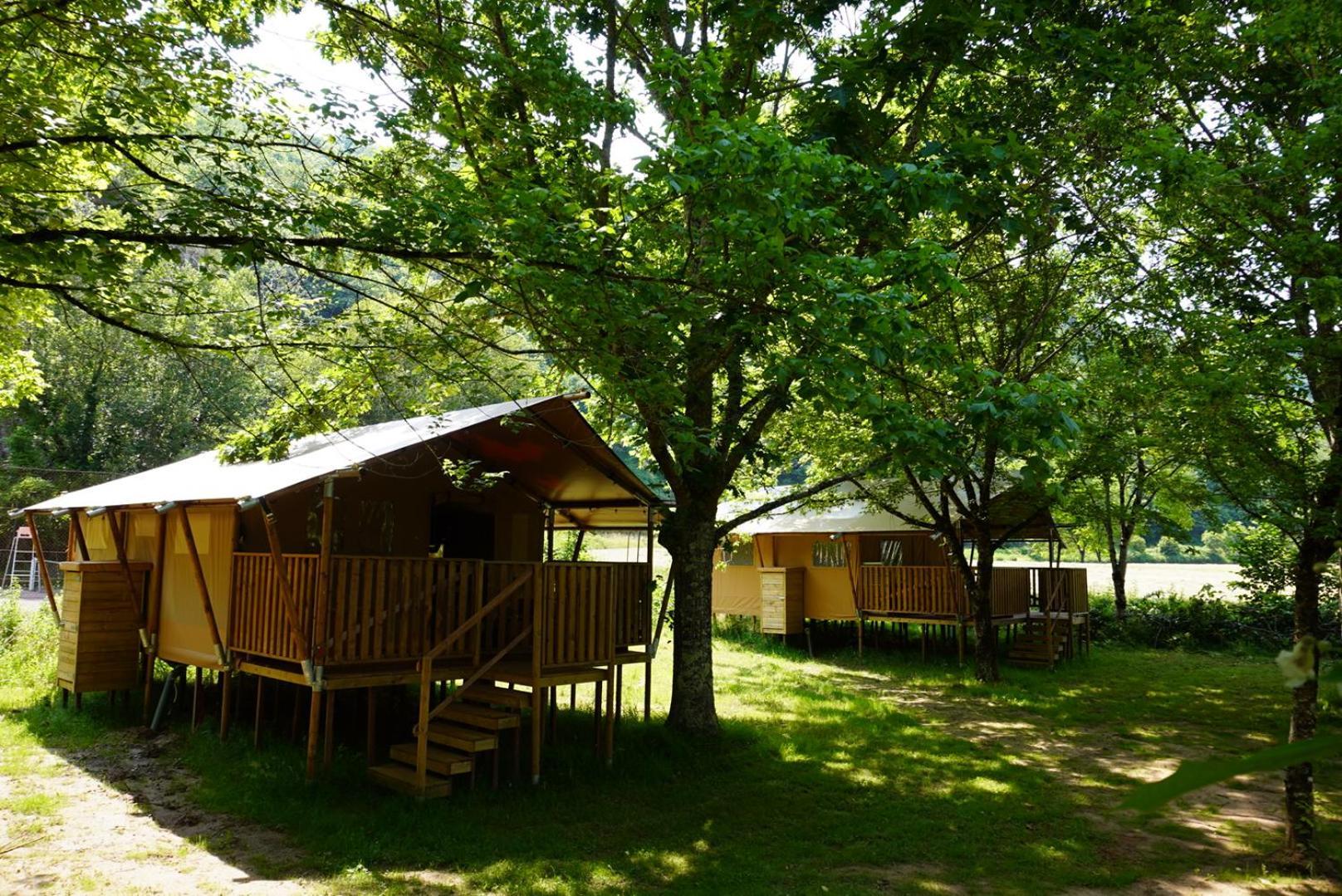Camping Pittoresque Saint-Parthem Номер фото