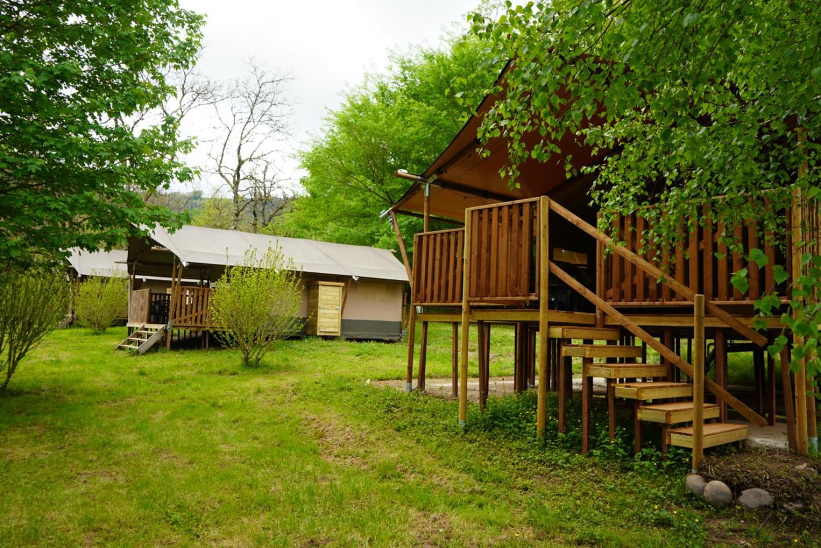 Camping Pittoresque Saint-Parthem Номер фото